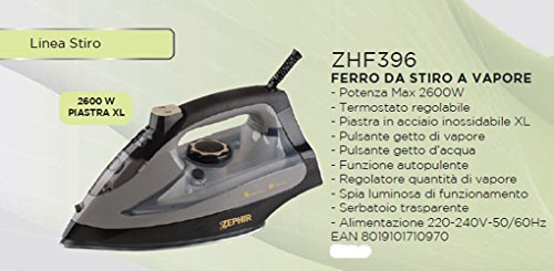 Zephir ZHF396 Ferro da Stiro
