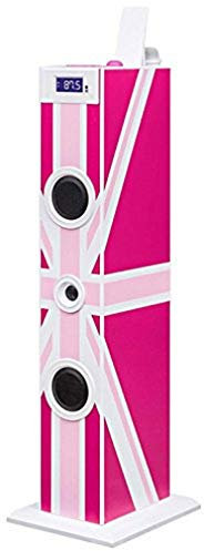 BigBen Interactive TW5 Tour Multimédia Motif Union Jack Rose
