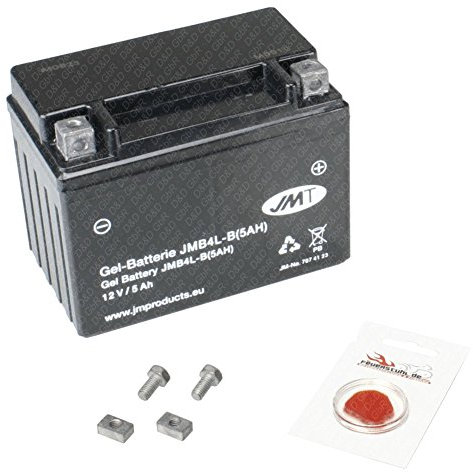 Gel-Batterie für Piaggio NRG Power 50 DT, 2005-2006 (C45300), wartungsfrei, 5 Ah, inkl. Pfand €7,50