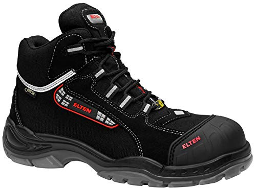 ELTEN SANDER Pro GTX ESD S3S WR | Sicherheitsschuhe für Damen & Herren, GORE-TEX, Kunststoffkappe, leicht, atmungsaktiv, Gr. 38