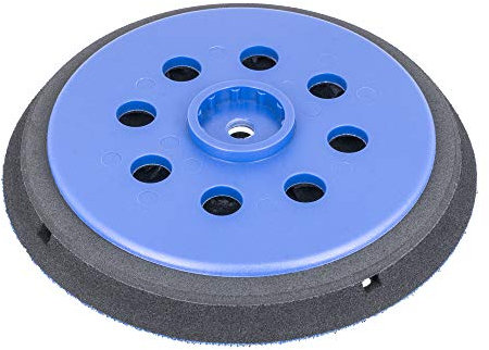 Platorello Medio per Levigatrice Bosch GEX 150 AC, GEX 150 Turbo Professional, GEX 125-150 AVE Velcrati Ø 150mm - con 8+6+1-Fori Disco abrasivo - morbido medio o duro - a scelta - DFS