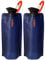 Vapur Flexible, Collapsible Wide Mouth Anti-Bottle with Detachable Carabiner, 34 Ounce, Night Blue, Pack of 2