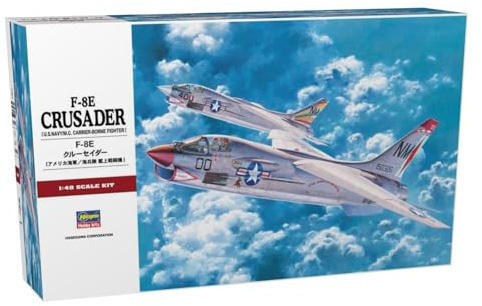 Hasegawa 1/48 F8E Crusader, Miniature