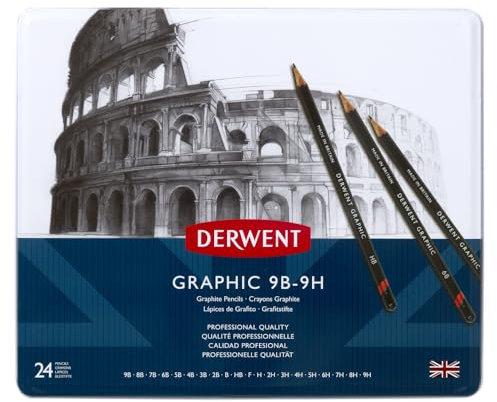 Derwent Graphik Bleistifte Set 24 Stück