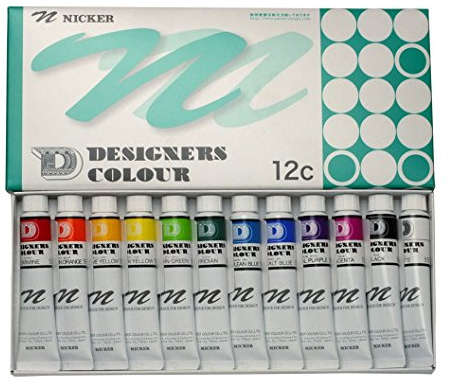 Knicker designer scalar 12 color set 20ml 25012 (japan import)