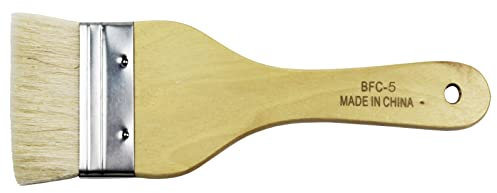 Yasutomo Flat Wash Hake Brush, 3-1/4