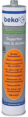 beko Tackcon 310 ml dunkelbraun Flexibler Hightec-Kleber Shore 45 240 310 5