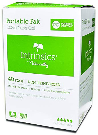 Intrinsics 100602 Tragbare Pak Baumwollspule, 12,2 m, nicht verstärkt