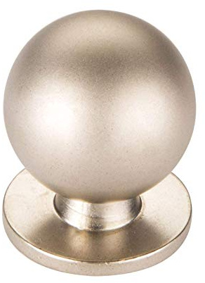 SOTECH Möbelgriff Möbelknopf K-01 Möbelknauf Edelstahloptik matt Ø 18 mm