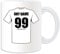 Personalised Gift - Port Valiants Mug (Football Design Theme, White) - Any Name/Message on Your Unique Mug - The Vale Valeites Club