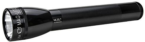 Mag-Lite LED 3 C Cell Torch,173 lm 21.9 cm, Black ML25LT S3015