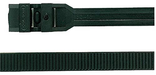 Legrand 031932 Collier Colson Protégé Ultraviolets, Denture Intérieure Largeur 7.6mm et Longueur 359mm, Noir