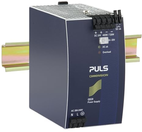 PULS QS20.244 Hutschienen-Netzteil (DIN-Rail) 24 V/DC 20A 480W Anzahl Ausgänge:1 x Inhalt 1St.