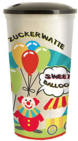 6000 ml frische Zuckerwatte wie auf dem Jahrmarkt