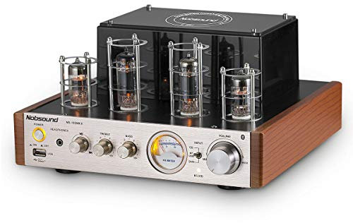 Nobsound MS-10D MKII Röhrenverstärker Valve Tube Amplifier Bluetooth/USB/Headphone Amp HiFi Verstärker Audio Receiver Stereo Amplifier