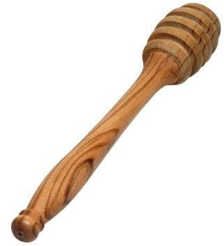 Kremers 7050 Honiglöffel, Olivenholz, natur, ca. 14-15 cm