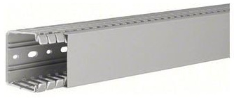 Hager BA760060 Verdrahtungskanal (L x B x H) 2000 x 60 x 60 mm 1 St. Stein-Grau