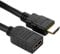 pjp electronics Premium Quality HDMI Extension Cable Lead, Hdmi Extender Cable Male to Female Joiner Cable Support 4K@60Hz (3.3 feet - 1 METER)