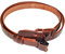 Deutschen Mauser K98 Gewehr WWII Leder Sling gekennzeichnet GWX 1943
