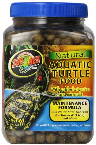 Zoo Med Natural Aquatic Turtle Food 184g, Futterpellets für Wasserschildkröten