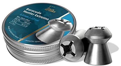 H&N Sport H&N Baracuda Hunter Extreme .25 Airgun Pellets Tin of 400