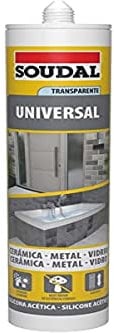 Soudal m289985 – Silicone universale 280 ml traslucida
