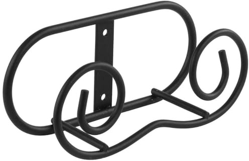 Spectrum 46310 Horizontal Plate Rack, Black