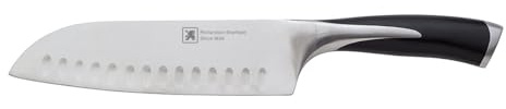 Richardson Sheffield 17.5 cm Kyu Santoku Knife, Black/silver