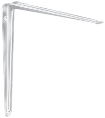 TORBEL - TB INDUSTRIE SAS Konsole oder Halterung aus gepresstem Stahl, Epoxid-Finish, weiß, Stärke 350 mm, Höhe 400 mm, Belastung in kg/Stück. 50 mm
