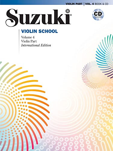 Suzuki Violin School, Volume 4: International Edition (Book & CD) (Suzuki Violin School, 4, Band 4)