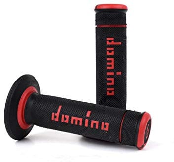 Unbekannt Domino Griffgummi Offroad rechts D.22mm. L.118mm geschlossen schwarz A19041C4240