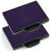 Trodat Ersatzkissen 6/58 für Professional 5208, 5480, 5274, 5474, 55418, 55512 und 5485 – Farbe Violett, 2er-Pack