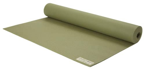 JADE YOGA - Harmony Yogamatte (1,9 cm dick x 61 cm breit x 188 cm lang – Farbe: Olivgrün.