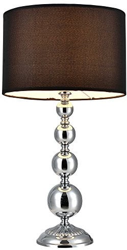 Tischleuchte 'San Francisco' 51 cm Tischlampe Nachttischlampe Schreibtischlampe 1 x E14 Leselampe