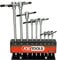 KS Tools 158.5211 – Expositor de 9 llaves Torx con mango en T/9 piezas