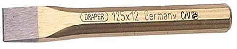Draper 51546 Expert Octagonal Flat Cold Chisel 125 x 12 mm , Blue