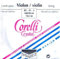 Corelli Violin Saiten Crystal D Stabilon-Nylon/Silber umsonnen Medium 703M