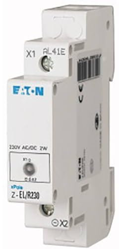 Eaton 284921 Einzelleuchte, 230AC/DC, rot