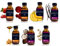 NEROLIANE – Lot 7 Arômes Naturels 50ml : Vanille, Noix de Coco, Fraise, Framboise, Banane, Caramel, Pistache – Pour Yaourts, Glaces, Pâtisseries – Vegan – Fabriqué en France – Sans Alcool