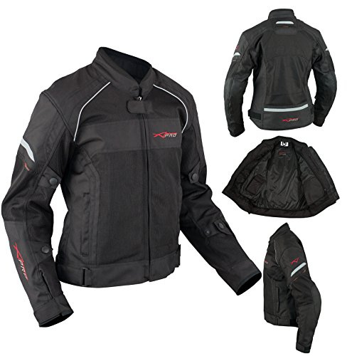 A-Pro Motorrad Textil Damenjacke Wasserdichte Atmungsaktivem Mesh