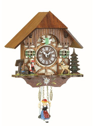 Trenkle Kuckulino Schwarzwalduhr Schwarzwaldhaus mit Quarzwerk und Kuckuckruf TU 2009 SQ