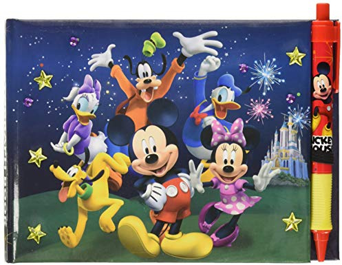 Mickey and Friends Deluxe Autograph Book with Pen