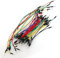 sourcingmap fitTek 65 Pcs Assorted Length Multicolored Flexible Solderless Breadboard Jumper Wires
