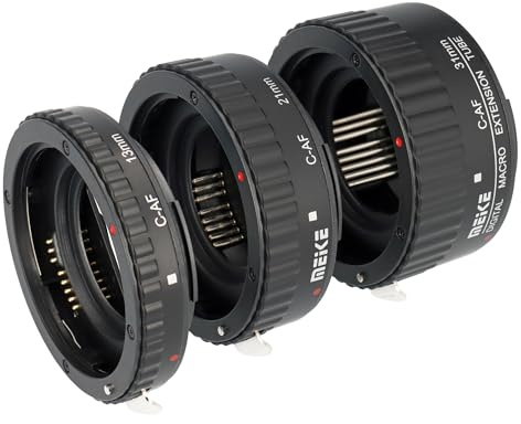 AF Autofokus Zwischenringe Kompatibel mit Canon EOS Automatik-Ringe MK-C-AF1-B