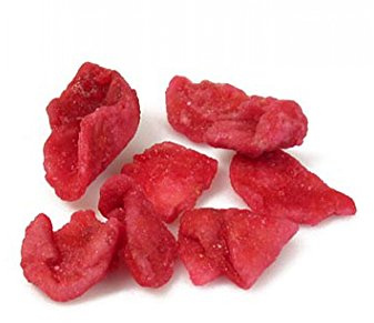 Echte Rosen-Blütenblätter, rot, kandiert, essbar, 1 kg