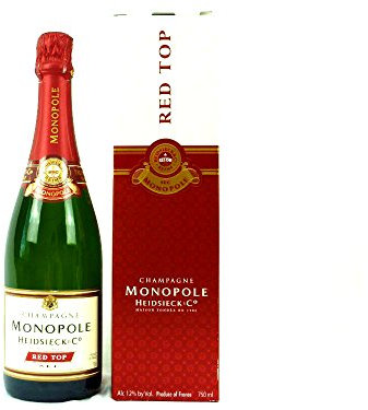Heidsieck Red Top Champagner - Monopole enthält Schwefeldioxid und Sulfite 12% 0,75L
