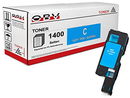 OBV Kompatibel Toner ersetzt Dell 593-11021 KGJGG für 1250 1250c 1350cnw 1355cn 1355cnw - Cyan 1400 Seiten