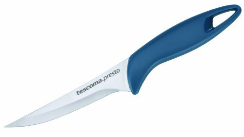Tescoma Universalmesser, Stahl, Silber/blau, 25.7 x 1.5 x 6.5 cm
