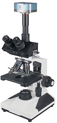Radical 2000X Research Doctor Pathology Microbiology Trinocular Led Microscope W Battery Backup 3Mp Usb Camera