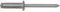 Gesipa Blindniete Alu/Stahl 4 x 8 mm, 500 Stück, (1433486) Blindniettechnik